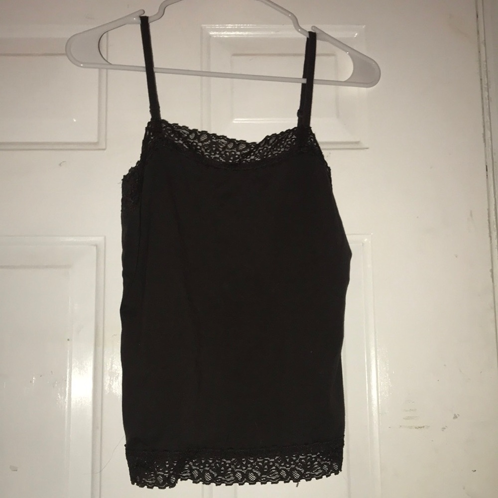 Ann Taylor Brown Lace Tank Top Women’s XS